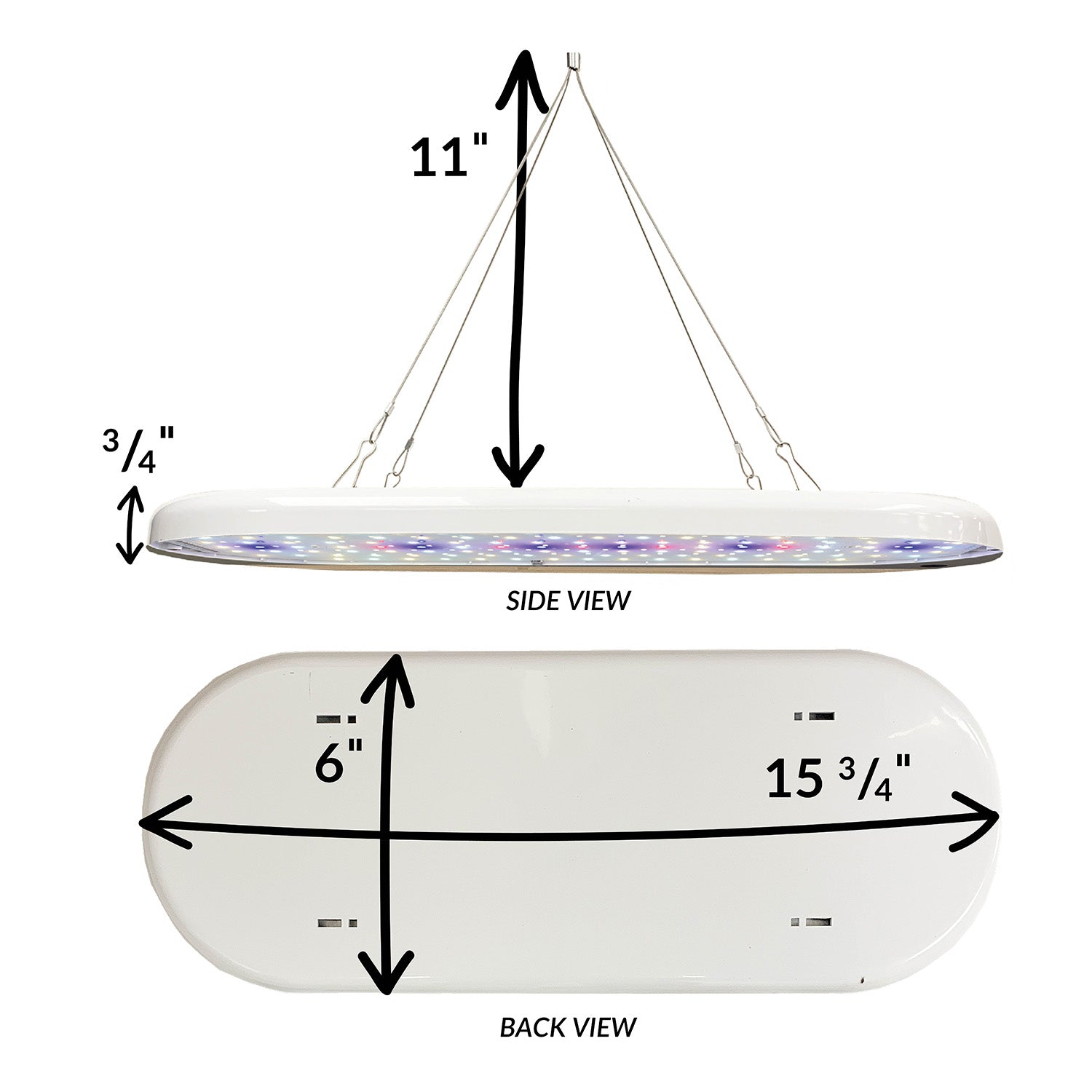 Indoor LED grow light